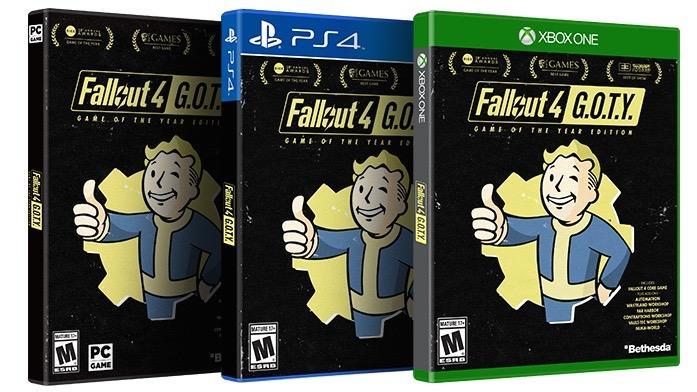 Fallout 4: Game of the Year Edition arrives next month