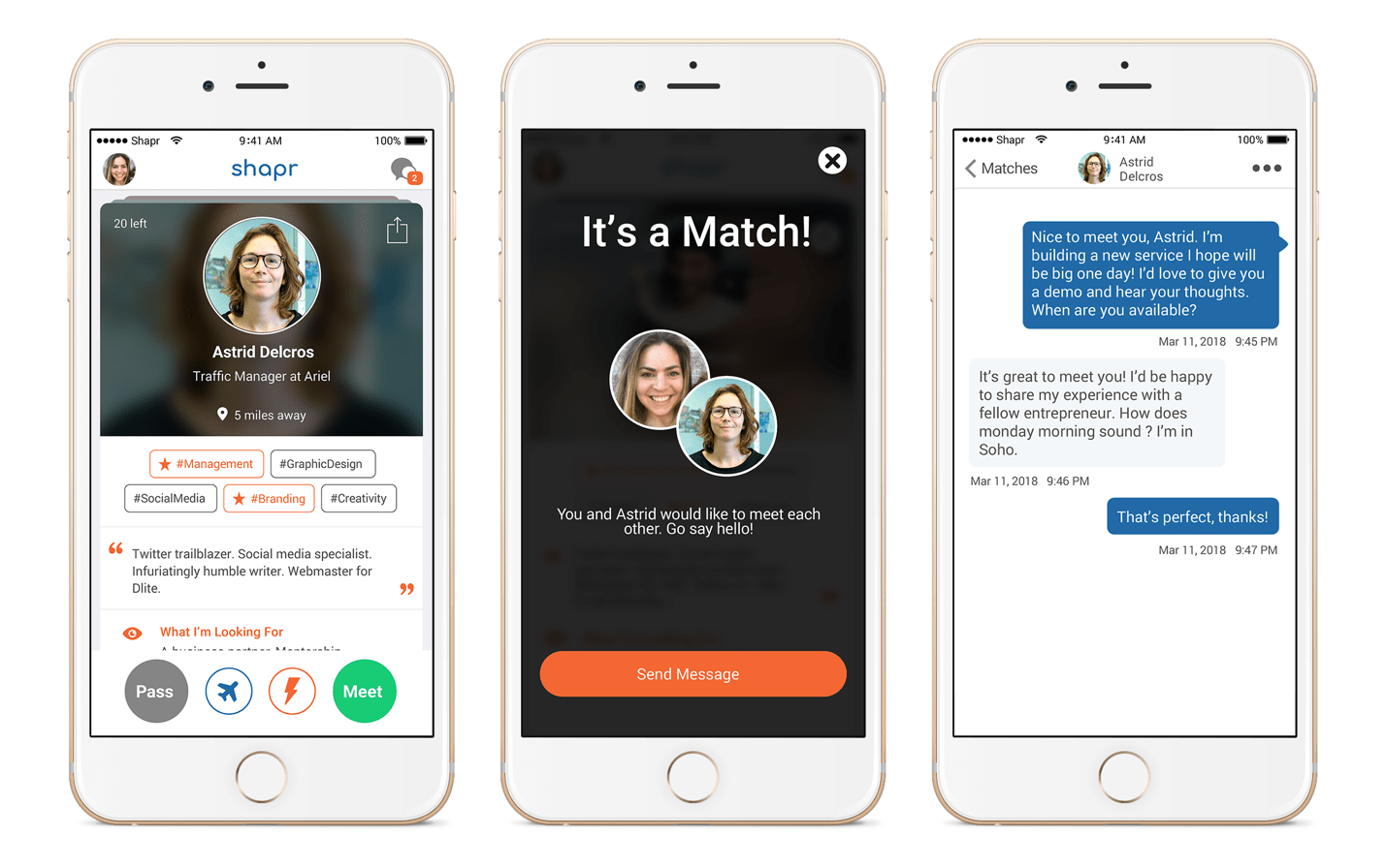 This app is leveraging machine learning to make networking easier