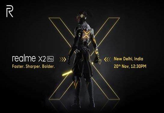 Flagship Realme X2 Pro to launch in India on November 20