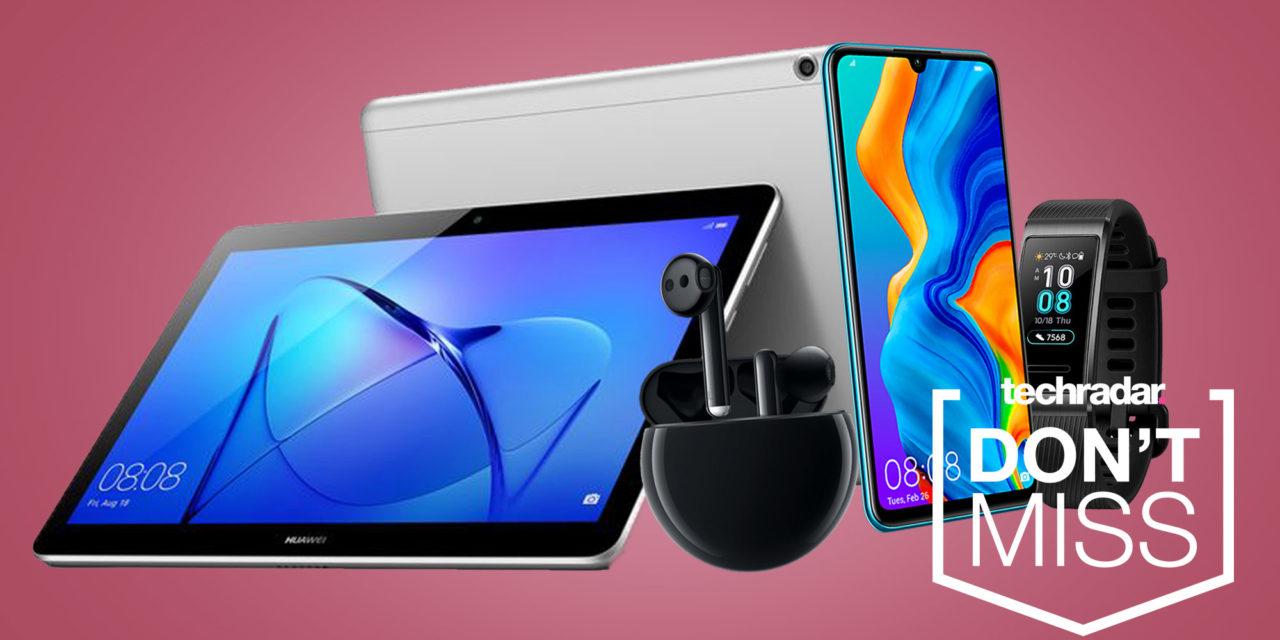 Get a Huawei P30 Lite, wireless earbuds, tablet and smartwatch all for under £500