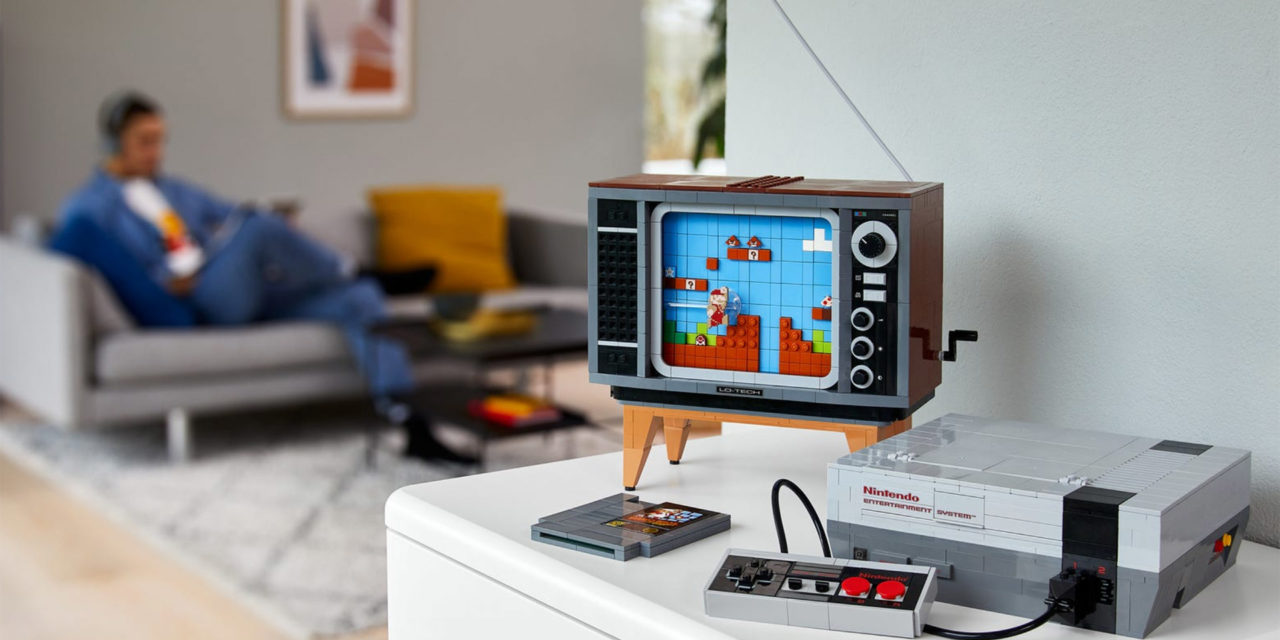 Lego Nintendo Entertainment System lets you ‘play’ Mario on a TV made of blocks