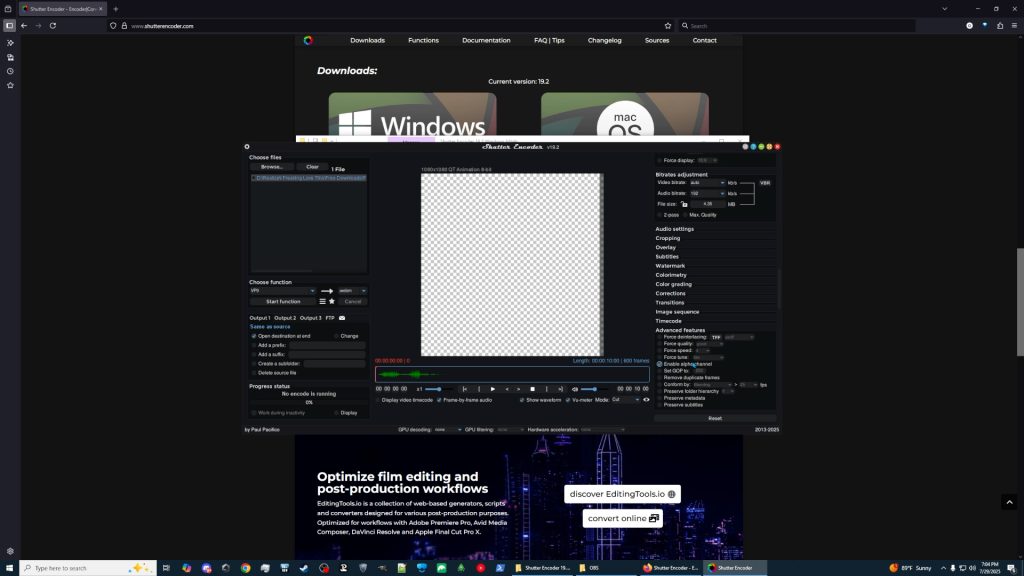 Enable Alpha Channel