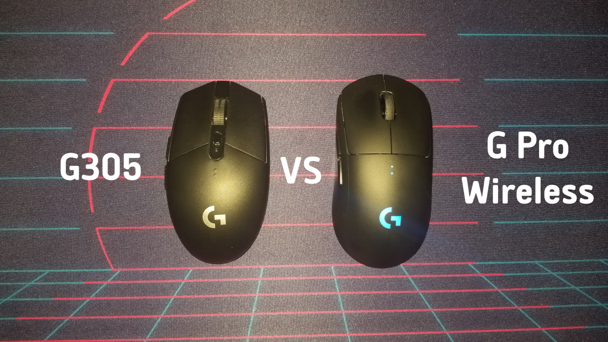 G305 vs G Pro Wireless Comparison