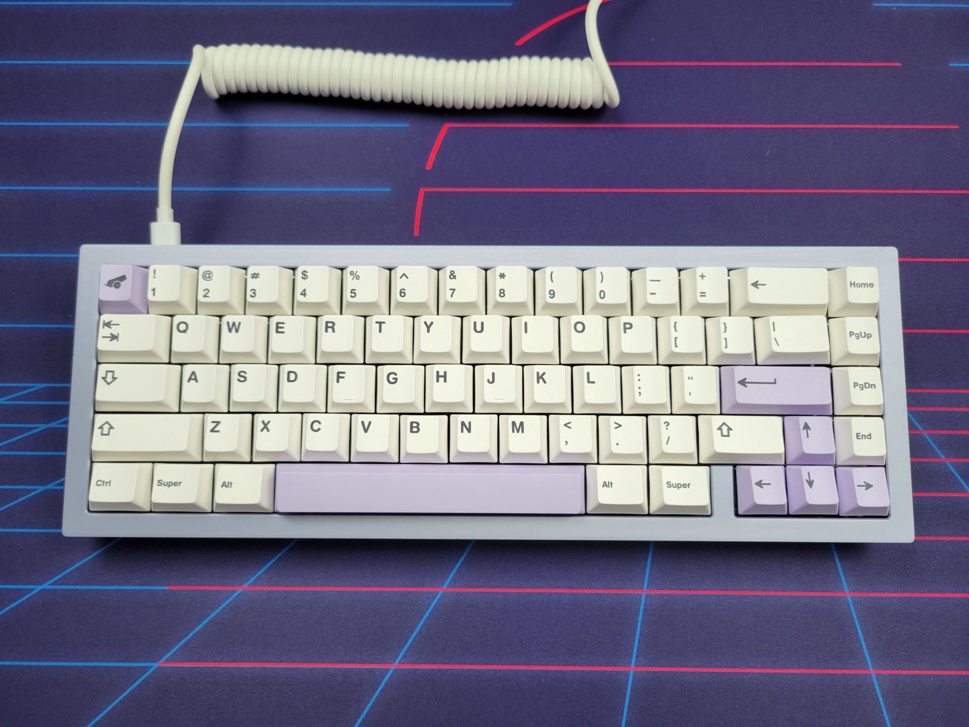 Lilac Savage65 Mechanical Keyboard